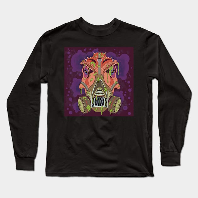 Graffitti Rex Long Sleeve T-Shirt by funny_fuse